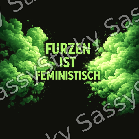 Furzen ist feministisch Sticker