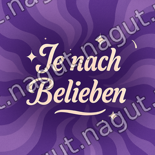 Je nach Belieben Sticker