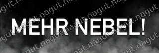 Mehr Nebel Sticker